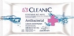 Cleanic Antibakteriālās mitrās salvetes 15gb